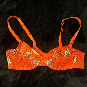 NWT- Savage X Fenty orange bra